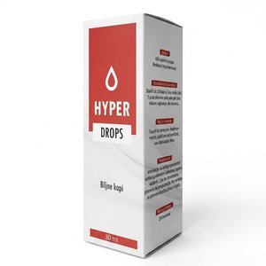 Hyperdrops — Kapi za čišćenje krvnih sudova. Podrška cirkulaciji i krvnom