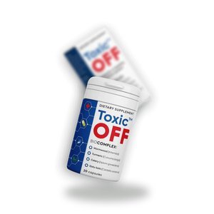 Toxic OFF — Capsule antiparassitarie — aiutano a depurare l'organismo da